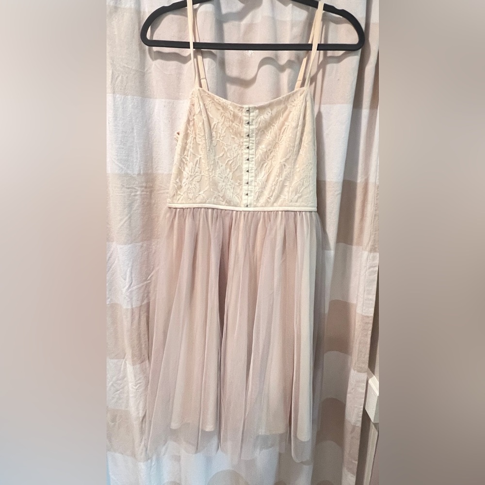 Adorable Babydoll dress dusty pink